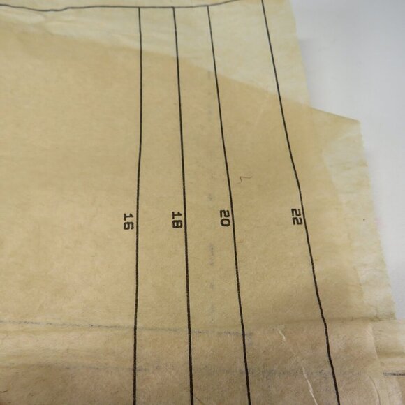 Simplicity 9650 clothing pattern top & skirt size 16-22 - Picture 8 of 9